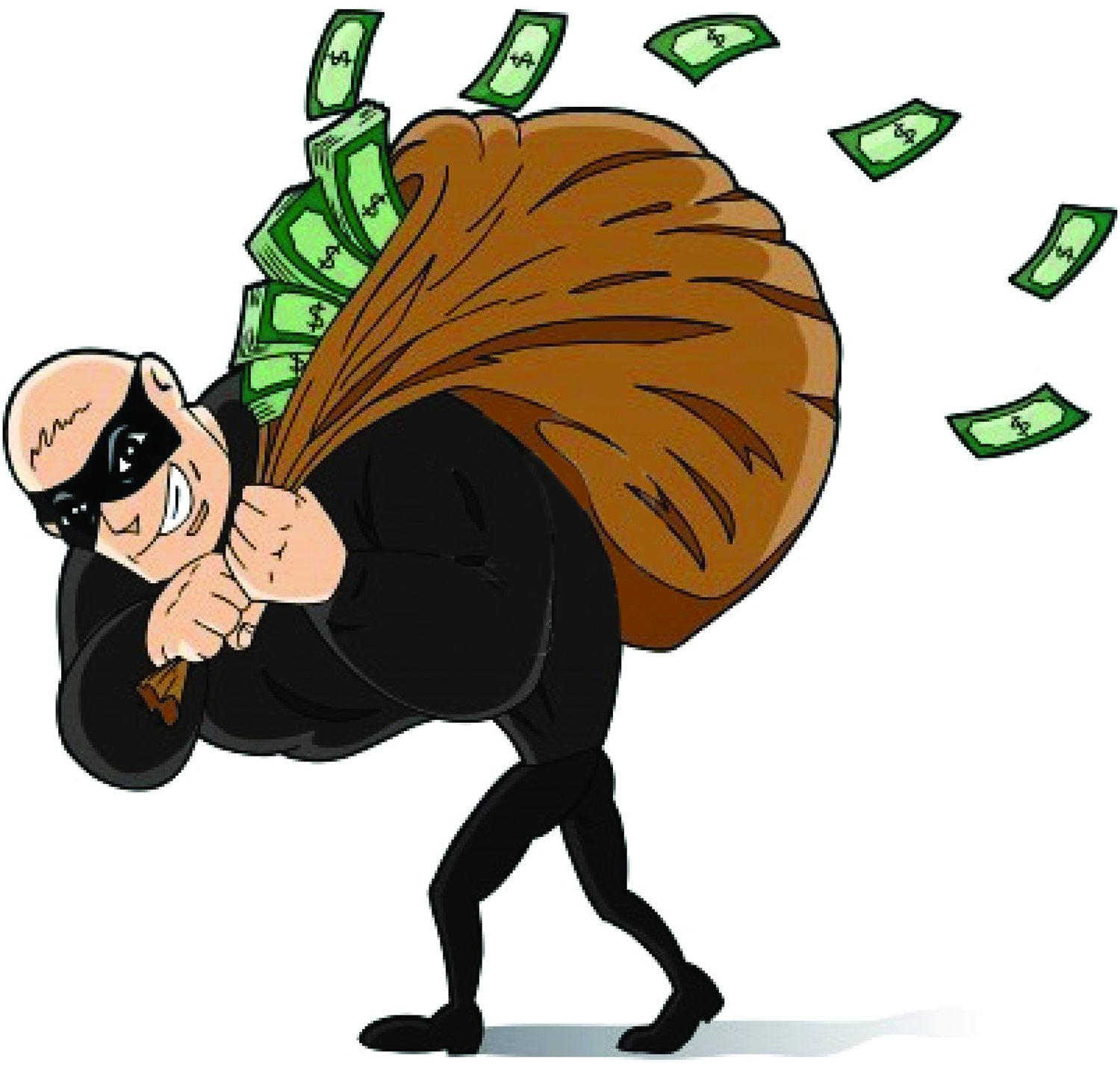 bank robber clipart free - photo #50